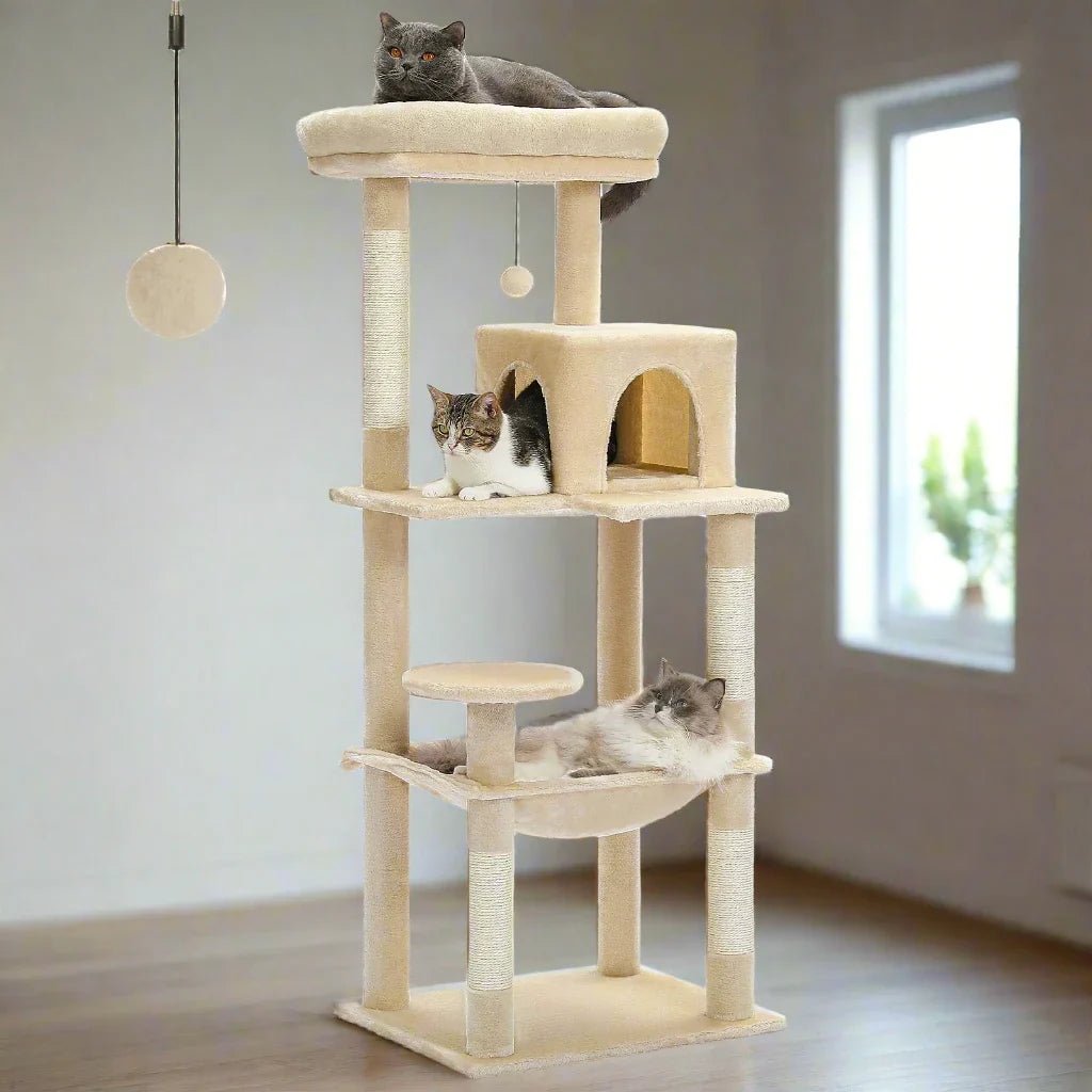 CatComfort™ - Beige - Le Palais Matou - Tout sur la Maison du Chat!
